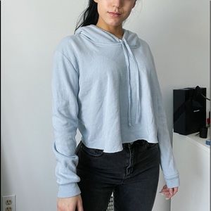 Brandy Melville light blue hoodie